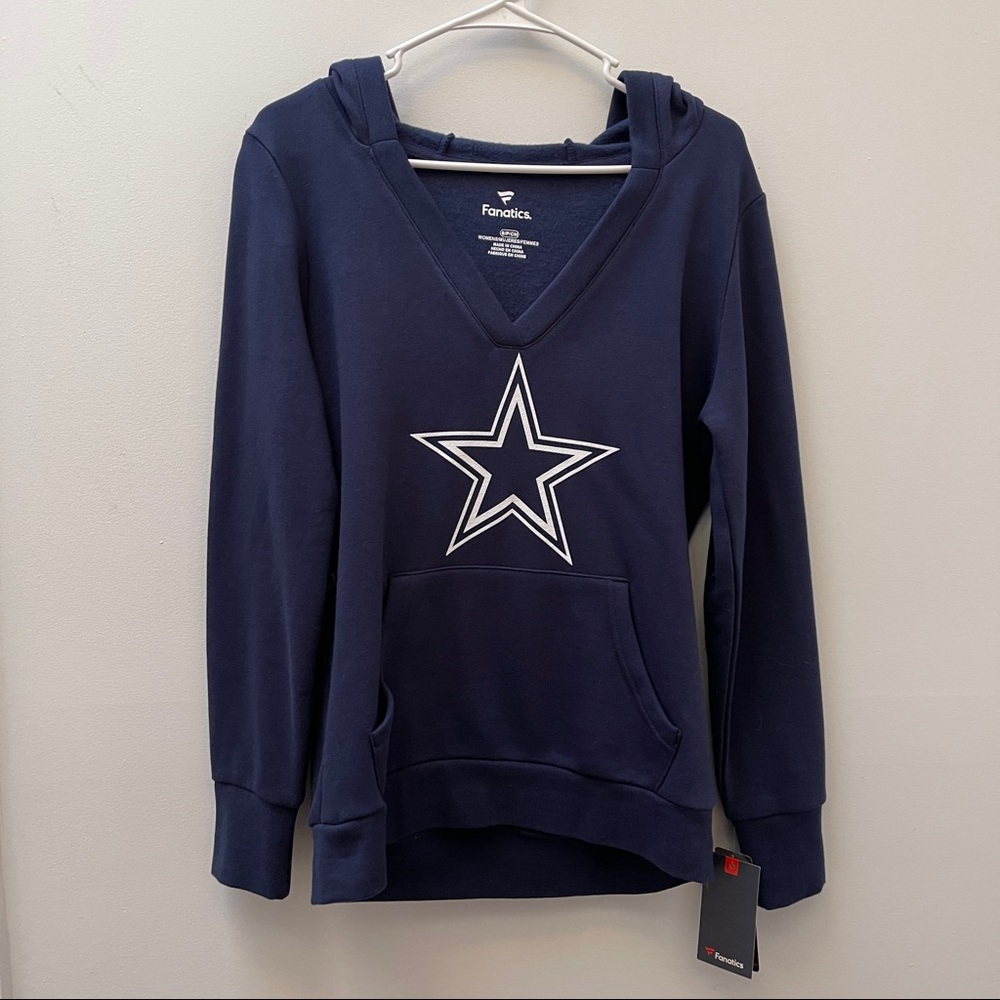 Dallas Cowboys Fanatics V-Neck Hoodie